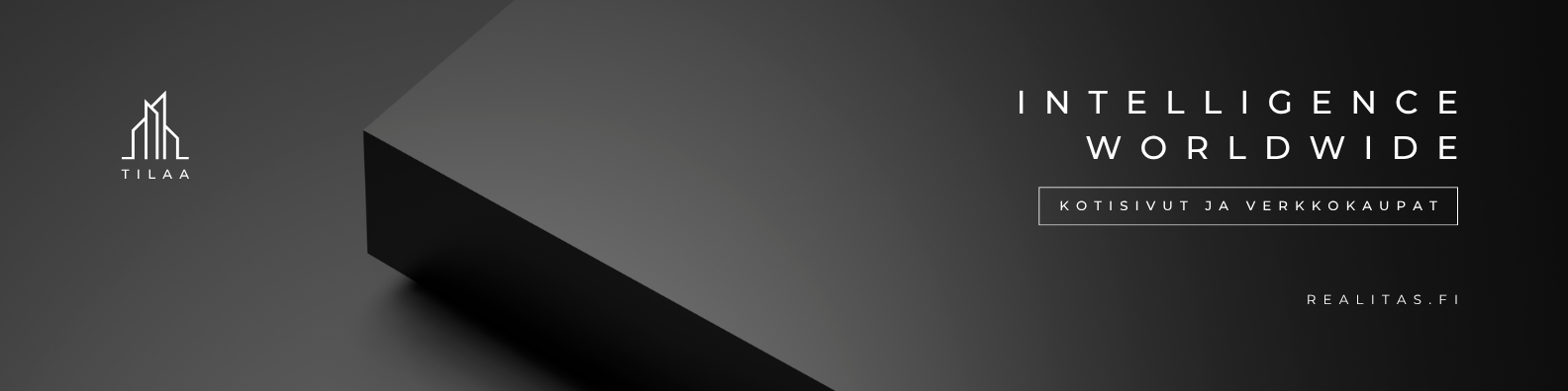 black and gray minimalist shapes personal profile linkedin banner